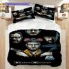 Power Betrayal Redemption Bedding (1 * Duvet Cover + 2 * Pillowcase, Without Core) 2D Flat Christmas Birthday Gift Bedding Set Soft and Comfortable