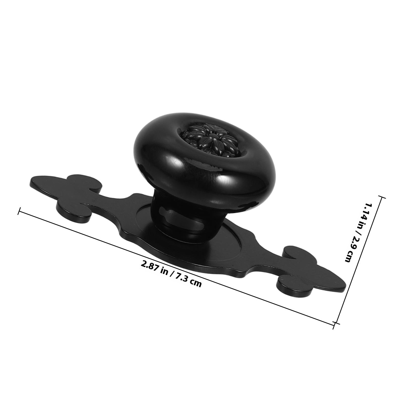 Elegant Ceramic Drawer Pulls Vintage Design Durable Material Ergonomic Grip Easy Installation Kitchen Wardrobe Furniture