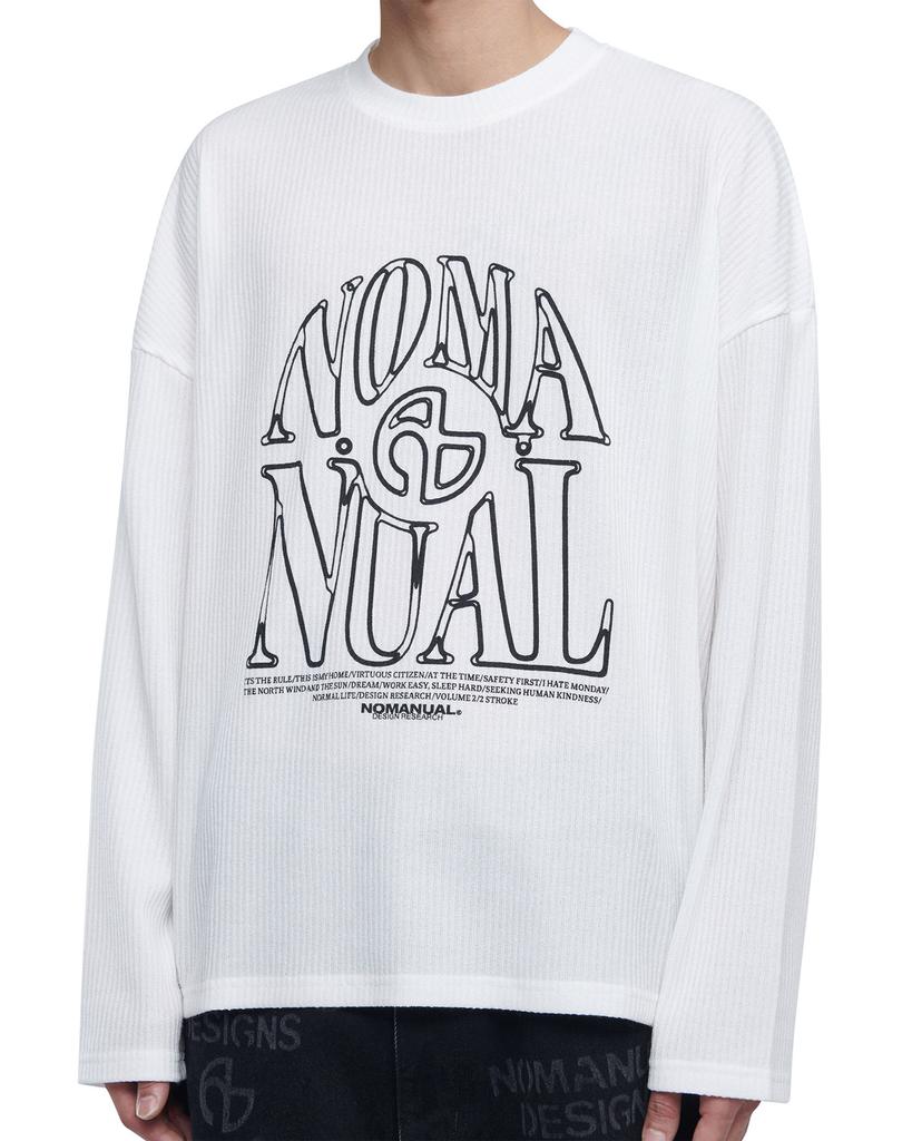 Nomaenyueol S.N.A Knit Long Sleeve - White