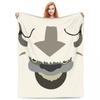 Stylish Appa Avatar The Last Airbender Blanket Lightweight Thin Velvet Comfortable Throw Blanket Machine Washable