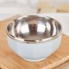 304 Stainless Steel Anti-Scald Drop-Resistant Rice and Soup Bowl for Home Use, Suitable for Adults and Children.