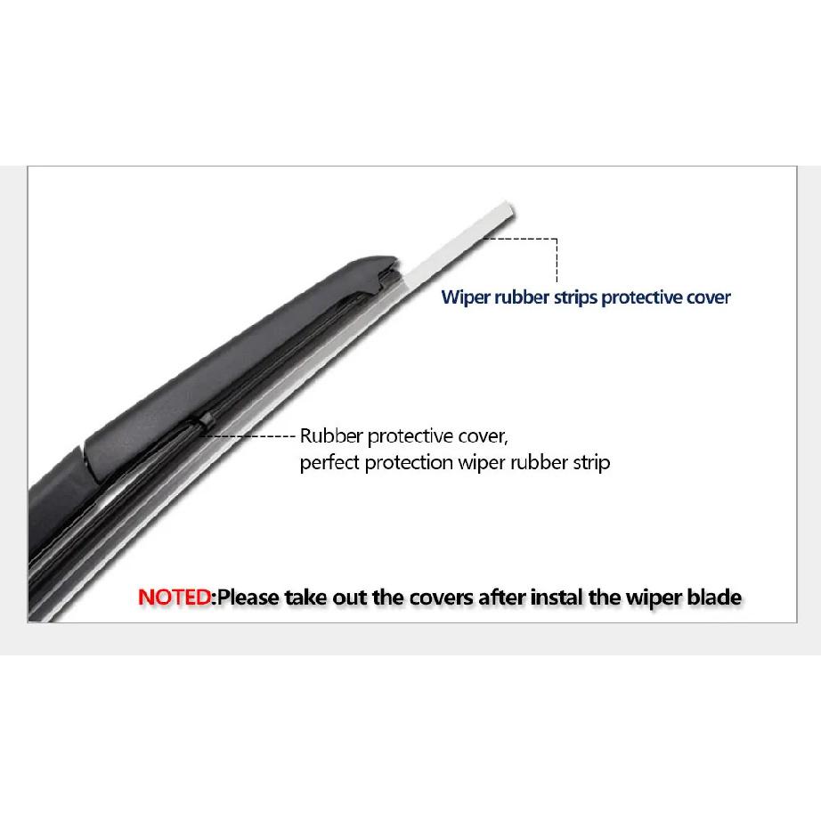 BEMOST Universal U-Type Car Wiper Blade 14"16"17"18"19"20"21"22"24"26" U Hook Windscreen Windshield Rubber Hybrid Auto Wipers
