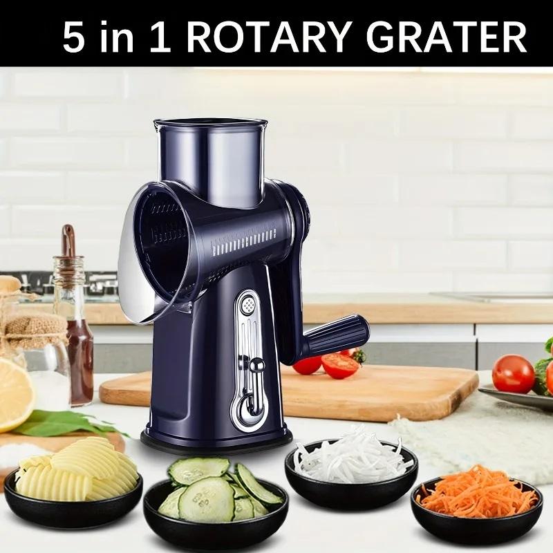 Multifunction Manual Vegetable Slicer Potato Cutter Cheese Grater Veggie Chopper Meat Grinder Food Shredder