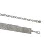 Wide Waist Metal Dress Belt Sexy Luxury Nine-row Rhinestone Diamond Metal Waist Chain