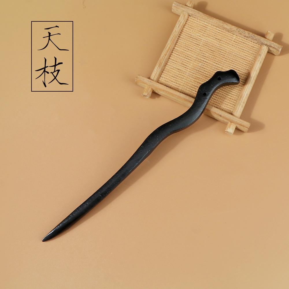 

Classical Elegant Wooden Hairpin Chinese Simple Hair Stick Clip Women Girl Traditional Chopsticks Hair Fork Headwear Accessories