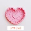 Retro Heart Square Round Classic Biscuit Mold 3D Press Cookie Embosser Stamp Birthday Flower Pattern Cookie Cutter Baking Tools