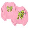 Children's Fashionable Lightweight Long-sleeved Round Neck Pullover With Pockets Printed Pullover