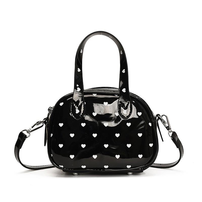 Fashionable Hot Girl Carrying Boston Age Ball Bag Female Japanese Niche Student One-shoulder Cross-body
