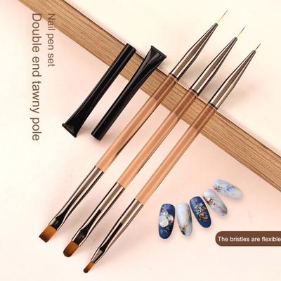 Practical Manicure Pen Soft Bristles Polish Handle DIY
