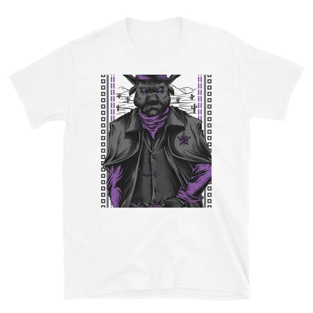 Cowboy Fantasy Monster Art Retro Classic Everyday Graphic T-Shirt L