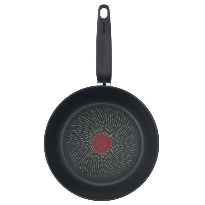 TEFAL E3090604 PRIMARY Poêle Inox Avec Revêtement Anti-adhésif 28 Cm Compatible Induction