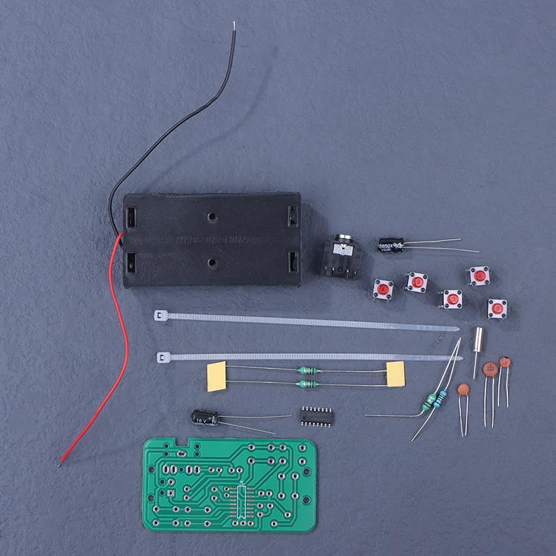76-108Mhz Diy Fm Stereo Radio Kit Practice Soldering Learning Electronics Kit Radio Receiver Module Diy Electronics Set