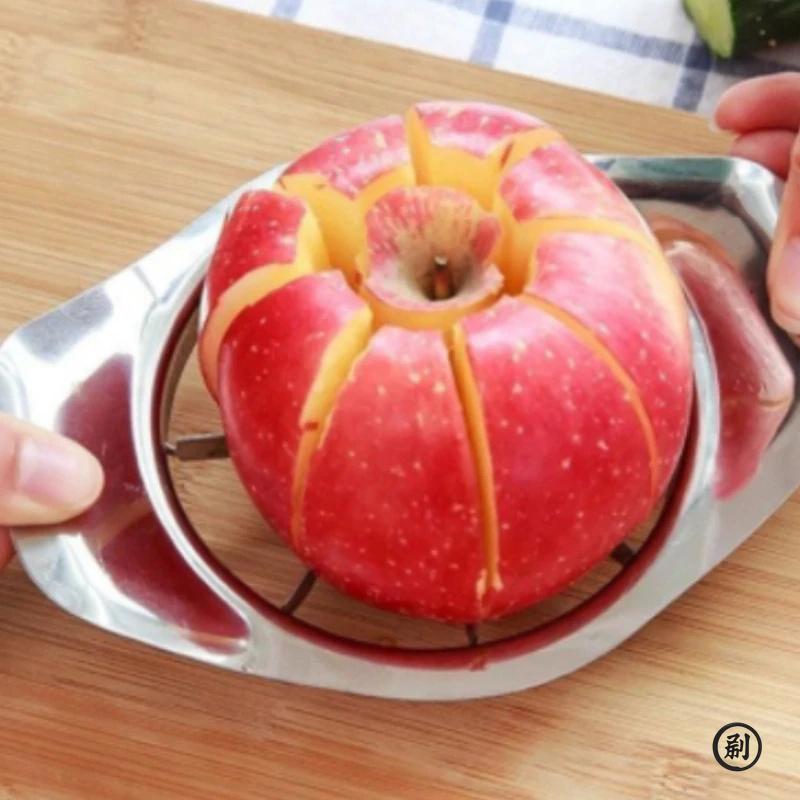 Kitchen Gadgets Stainless Steel Comfort Handle Divider Apple Cutter Vegetable Fruit Tools
