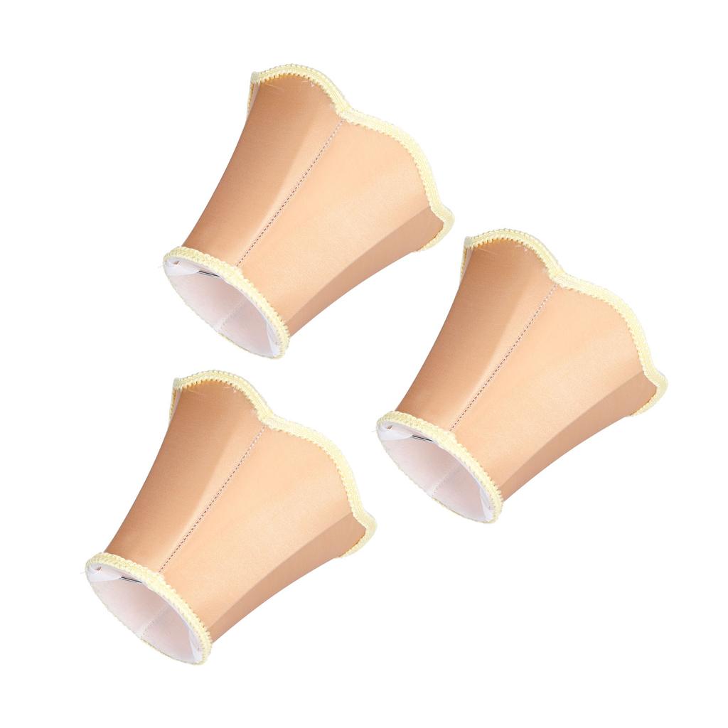 3PCS Modern Fabric Lampshade E14 ClipOn Wall Lamp Candle Chandelier Lamp Shade for Table Light