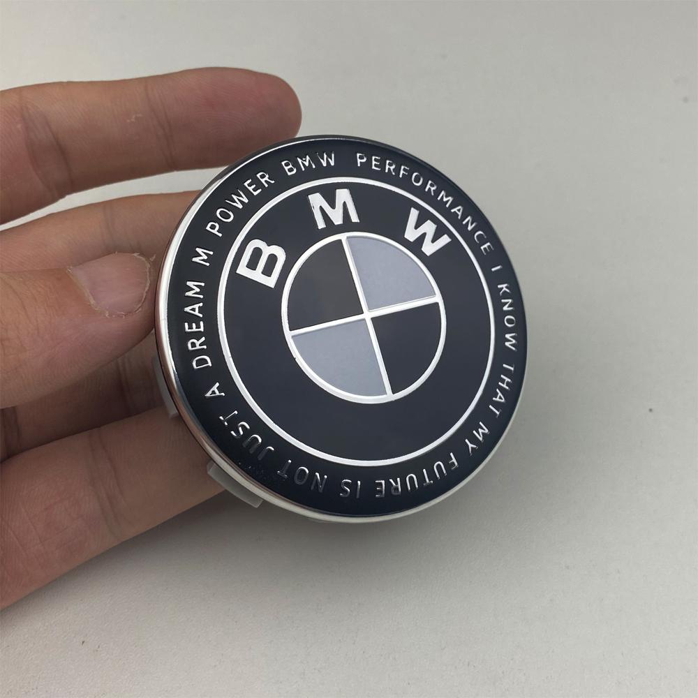 ta30-4Pcs 56/68mm Wheel Center Caps Emblem Badge For BMW 50th Anniversary E90 E60 F10 F20 G20 G30 E53 E85 E70 E84 F48 1/3/5/7 Series