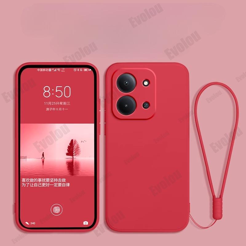 

Liquid Silicone Phone Case for Redmi 15C 173mm Matte Shell for Redmi 15C 15 C Shockproof Bumper Strap Armor Back Cover Fundas For Redmi 15C 173mm