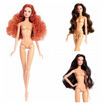 Weiße Haut Supermodel Puppe Gelenkige Puppe Körper Mode 1/6 BJD Puppe Geburtstagsgeschenk
