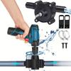 Pompă Electrică Portabilă pentru Bormașină - Pompă Versatilă Mini Portabilă cu Autoamorsare pentru Transfer Diesel, Lichid, Apă - Utilizare Duală pentru Grădini Casnice și Industriale