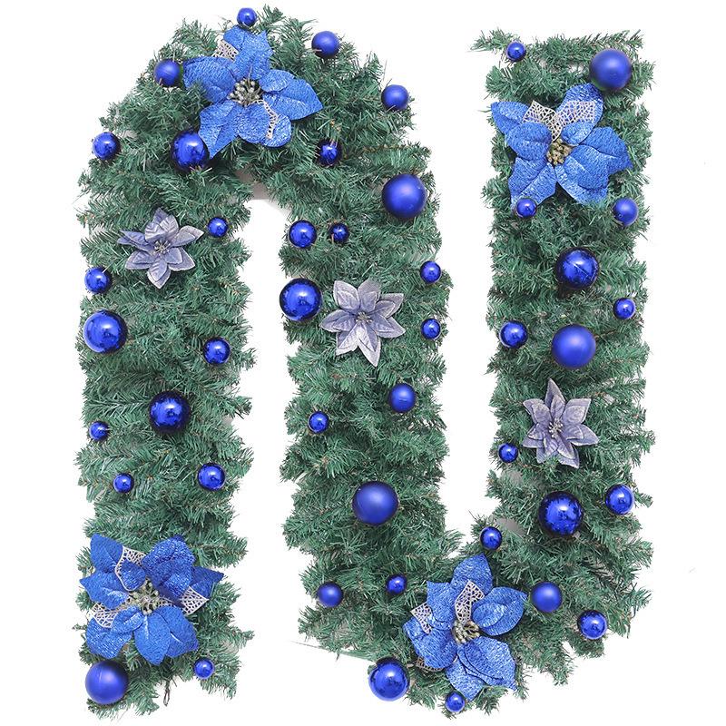2.7m Dense Simulated Christmas Vine for Window Decoration
