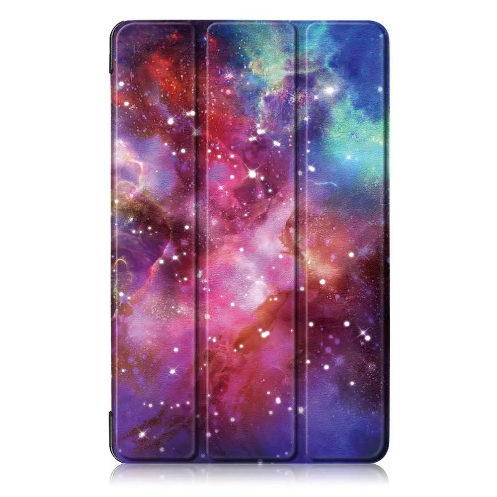 Funda For Samsung Galaxy Tab A 8.0 2019 S Pen SM-P200 P205 Tablet PU Leather Hard PC Thin Cover for Samsung Galaxy Tab A8 Case