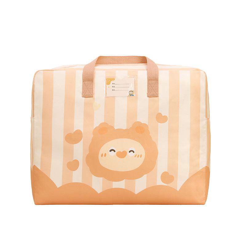 Borsa per Biancheria da Letto Cartoni Animati per Bambini con Grande Capacità per Viaggi e Stoccaggio in Camera da Letto