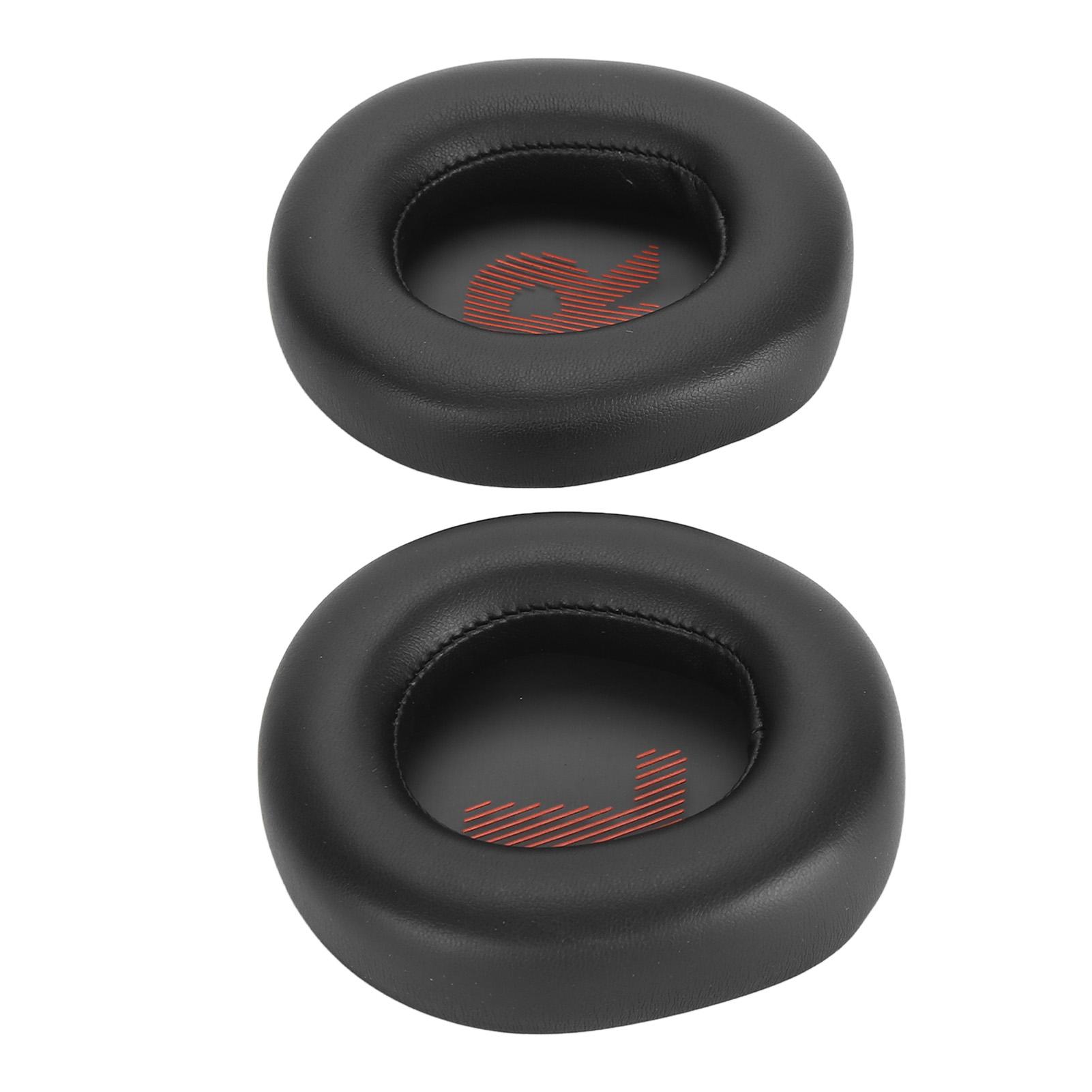 

2pcs Replacement Ear Pads Cushions for Headphones with Soft Protein Leather Headphones Earpad Cushions