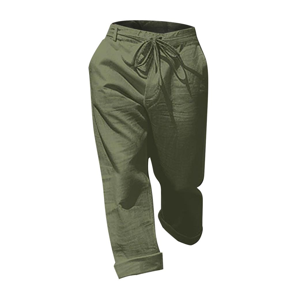 Men's Solid Color All-match Trendy Sports Casual Comfortable Trousers