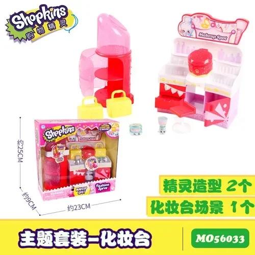 Shopkins Sesong Blind Box 1/2/3 Shopping Nisse Sett Leketøy Supermarked Kjøkken Scene Dukkehus Miniatyr Jente Barnebursdagsgave