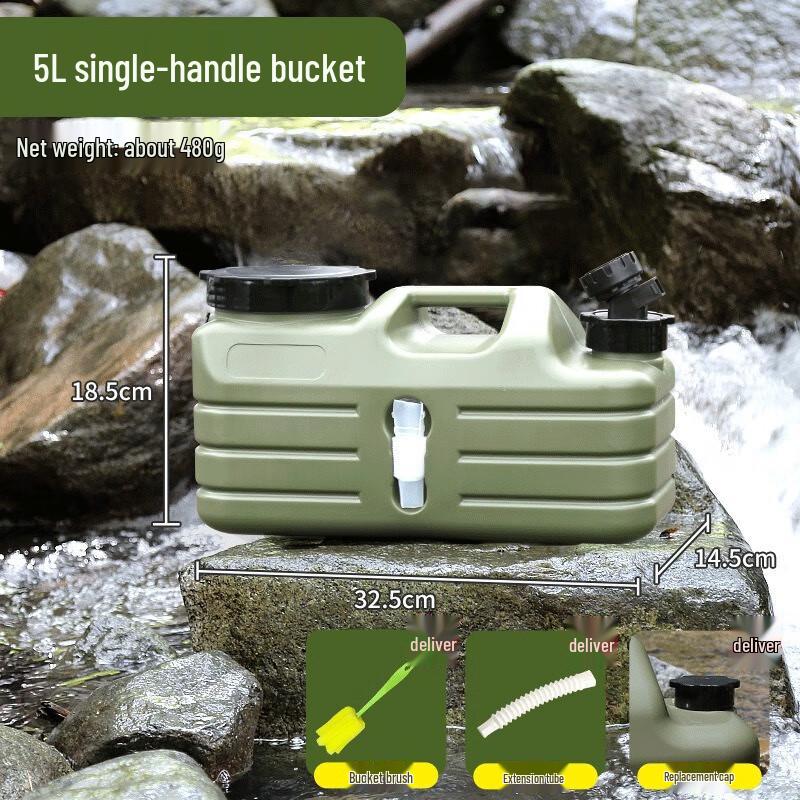 

ZISIZ Portable Camping Water Storage Bucket