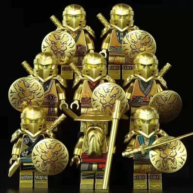 Figure Building Block Doll Villain Phantom Series Figurine Children Assemble Toy Boy