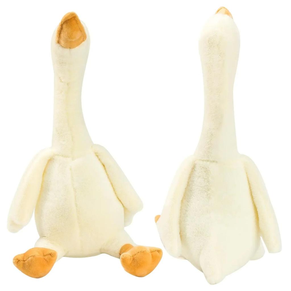 50-190Cm Cute Big White Goose Plush Toys Kawaii Huge Duck Sleep Pillow Cushion Soft Stuffed Animal Doll Birthday Gift For Kids