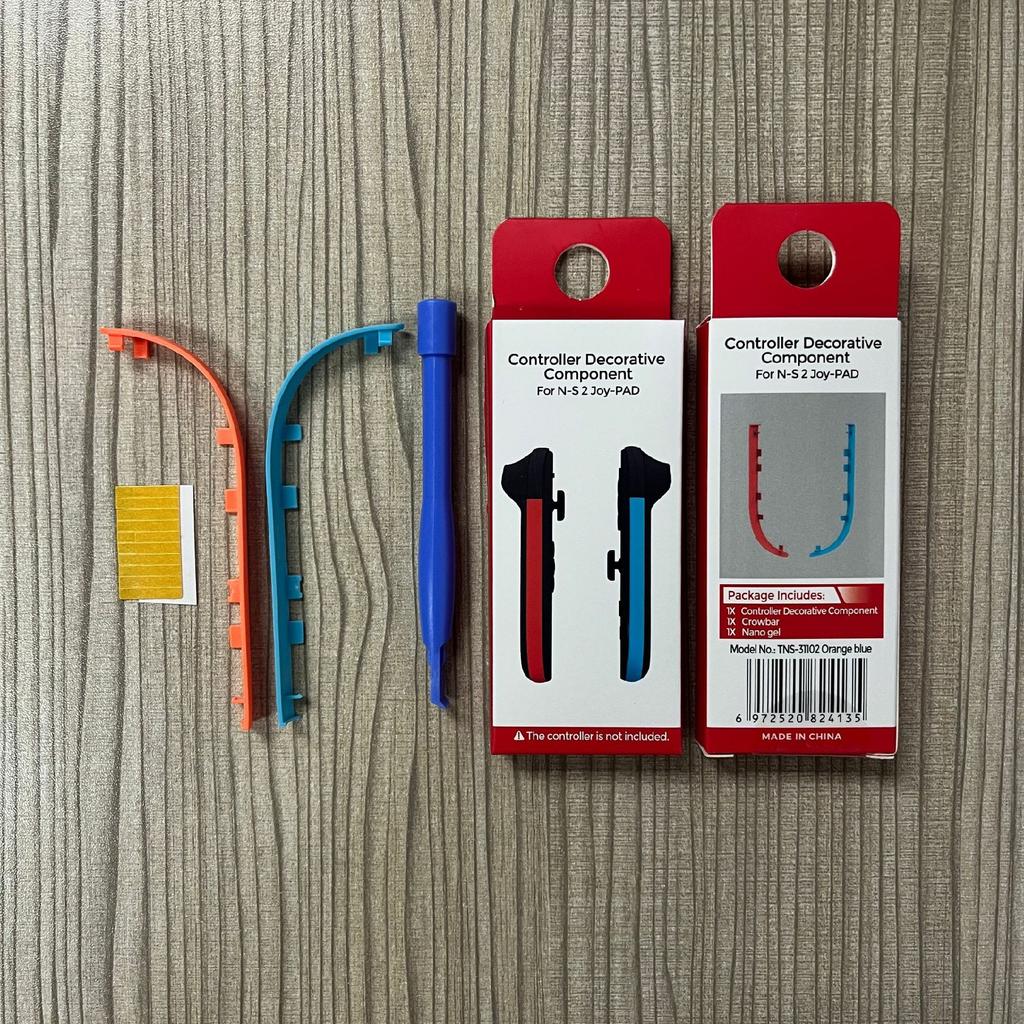 DOBE TNS-31102 For Nintendo Switch 2 Game Console Decorative Strips Left and Right Joy-Con Handle Grips Trim