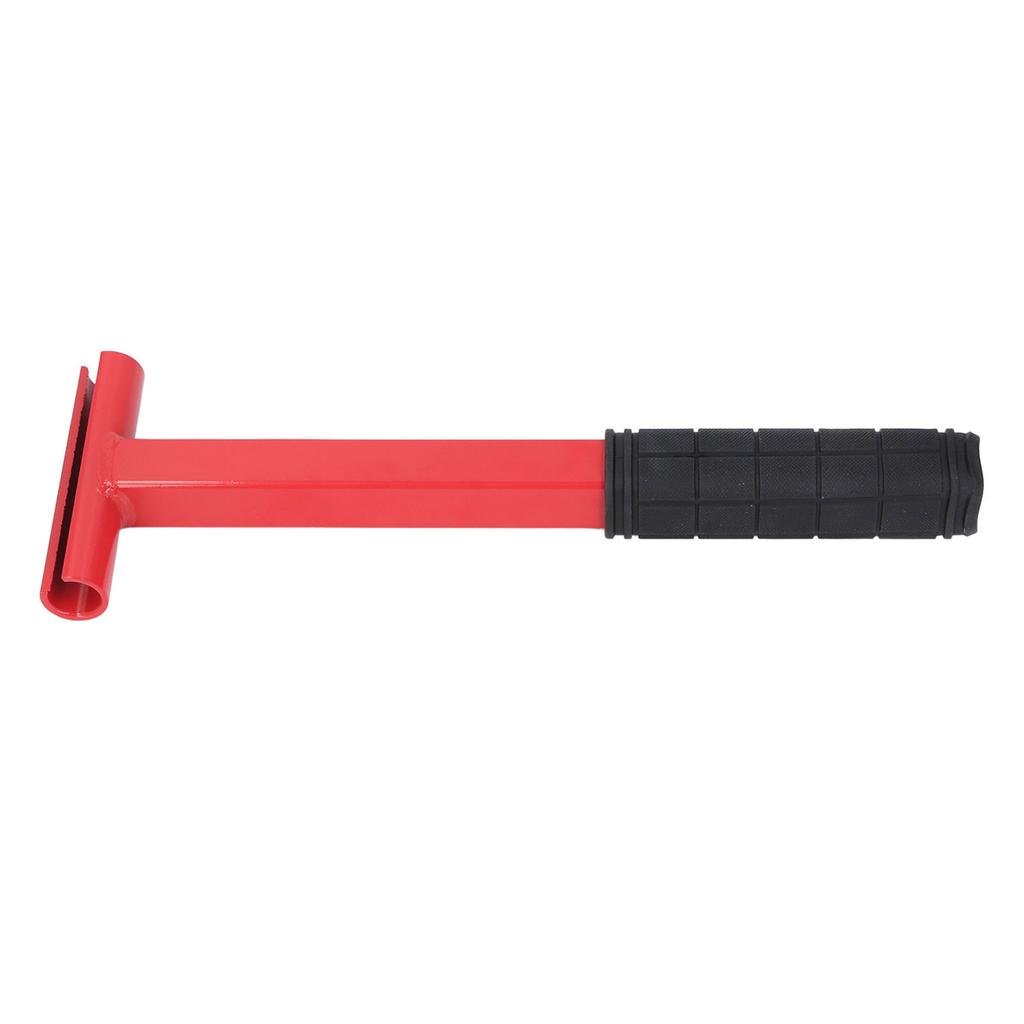 Hinge Adjustment Tool Commercial Door 0.134 Gauge Bender Wrench Carbon Steel with Rubber Long Handle
