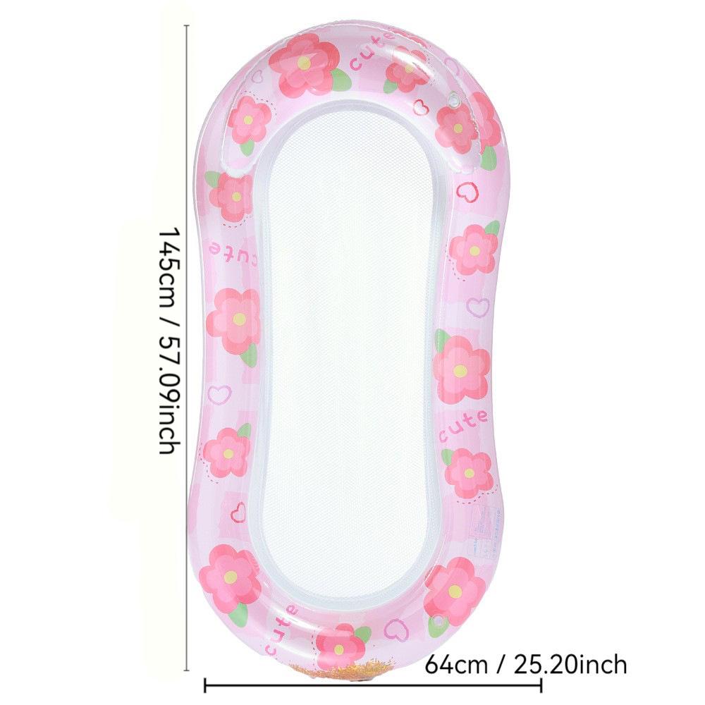 New Style Daisy Stripe Inflatable Pool Float Lounger