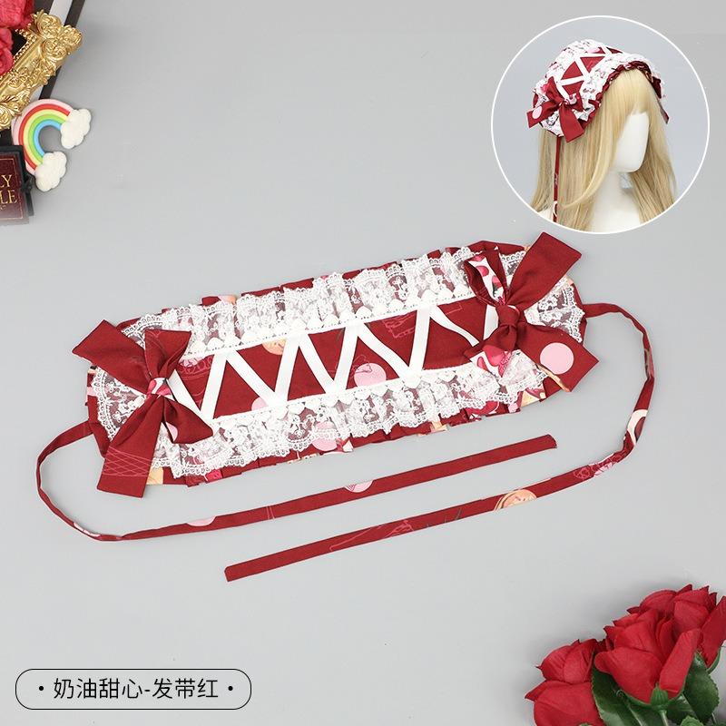 Lolita Headband Soft Sister Dimensional Girl Lolita Elegant Generation Color Headband Cute Versatile Headgear