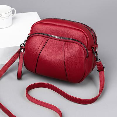 PU Leather Casual Crossbody Bag for Women Shell Purse and Handbag Lady Luxury Design Small Shoulder Messenger Bags