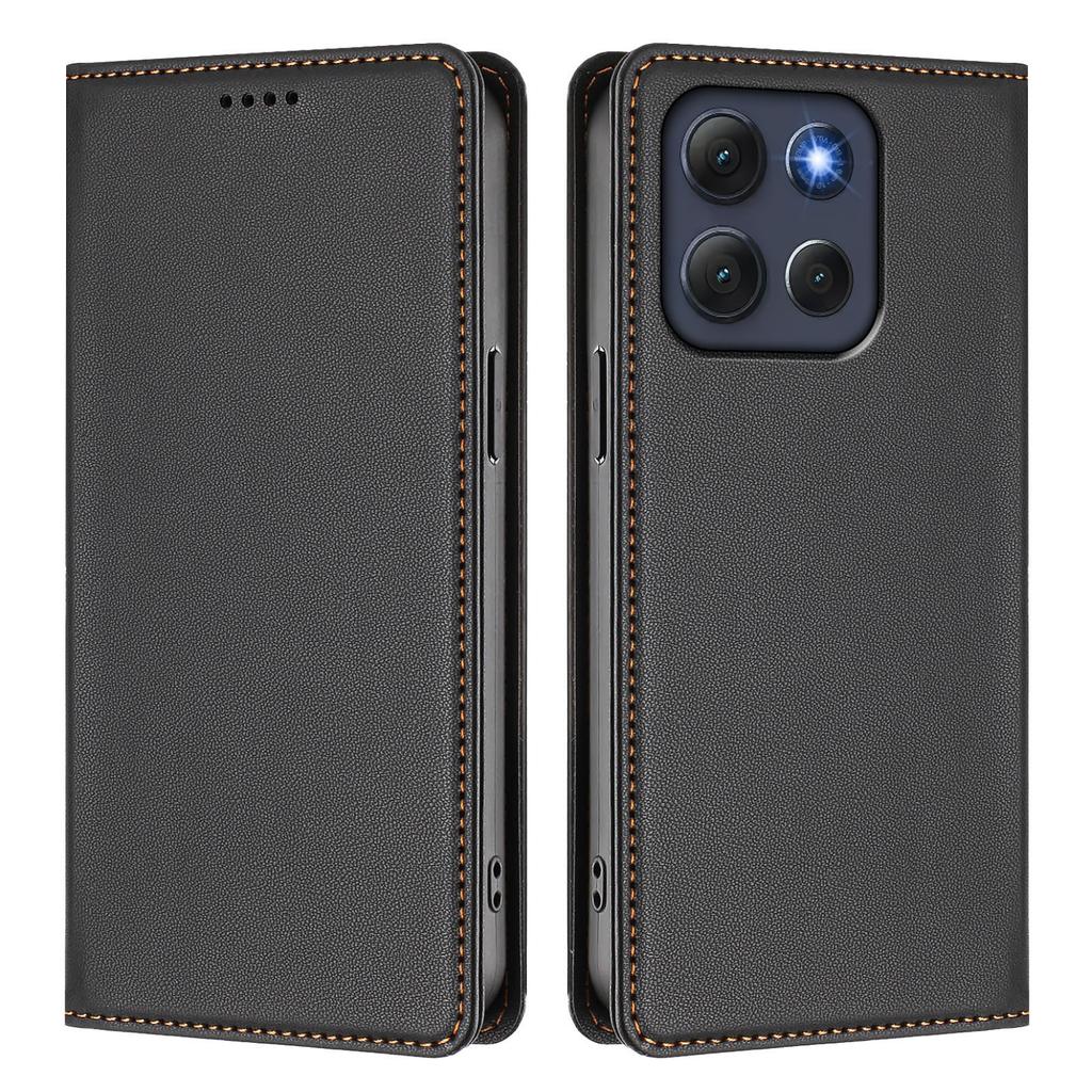 For Motorola Moto G86 5G Leather Wallet Case Magnetic Closure RFID Blocking Phone Cover