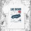 Lake Ontario Great Lakes Shirt, Vintage Lake Ontario T-Shirt, Unisex Tee