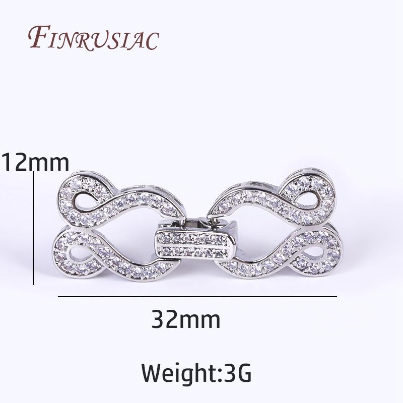 

Ручная работа Декоративные Соединители Жемчуг Застежки Фурнитура Позолота 18K Инкрустация Циркон Застежки Фиксаторы Замки Застежки Аксессуары 1 Piece