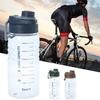 1.5L Clear Drink Bottle Leakproof Travel Kettle New Sports Water Bottle