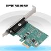 Parallel Port DB25 LPT Printer to PCI E Express Card Converter Adapter