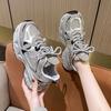 Women Vulcanized Shoe Mesh Breathable Comfortable Platform Women Autumn New Fashion Casual Sport Shoes Women Designer Sneakers