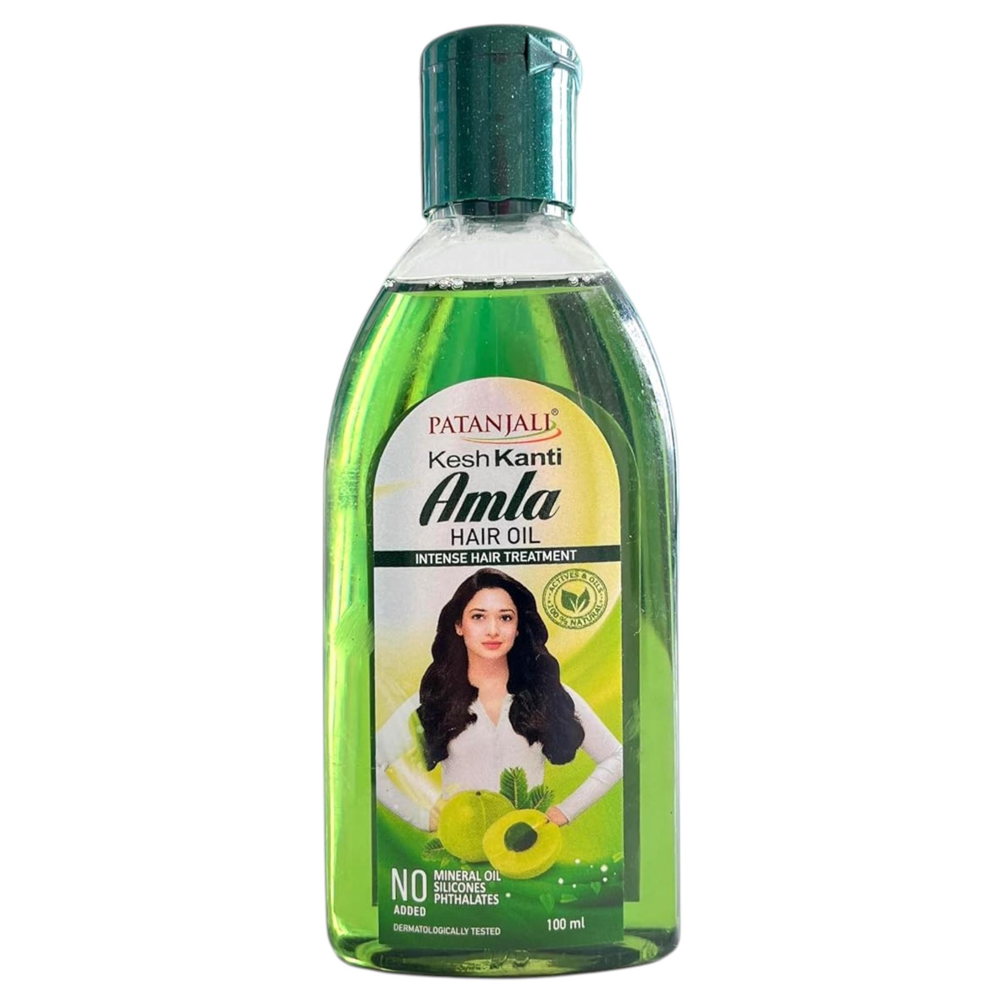 Patanjali Amla Hair Oil 100ml Pack Of 1 | Strengthen Roots & Reduce Hair Fall Naturally