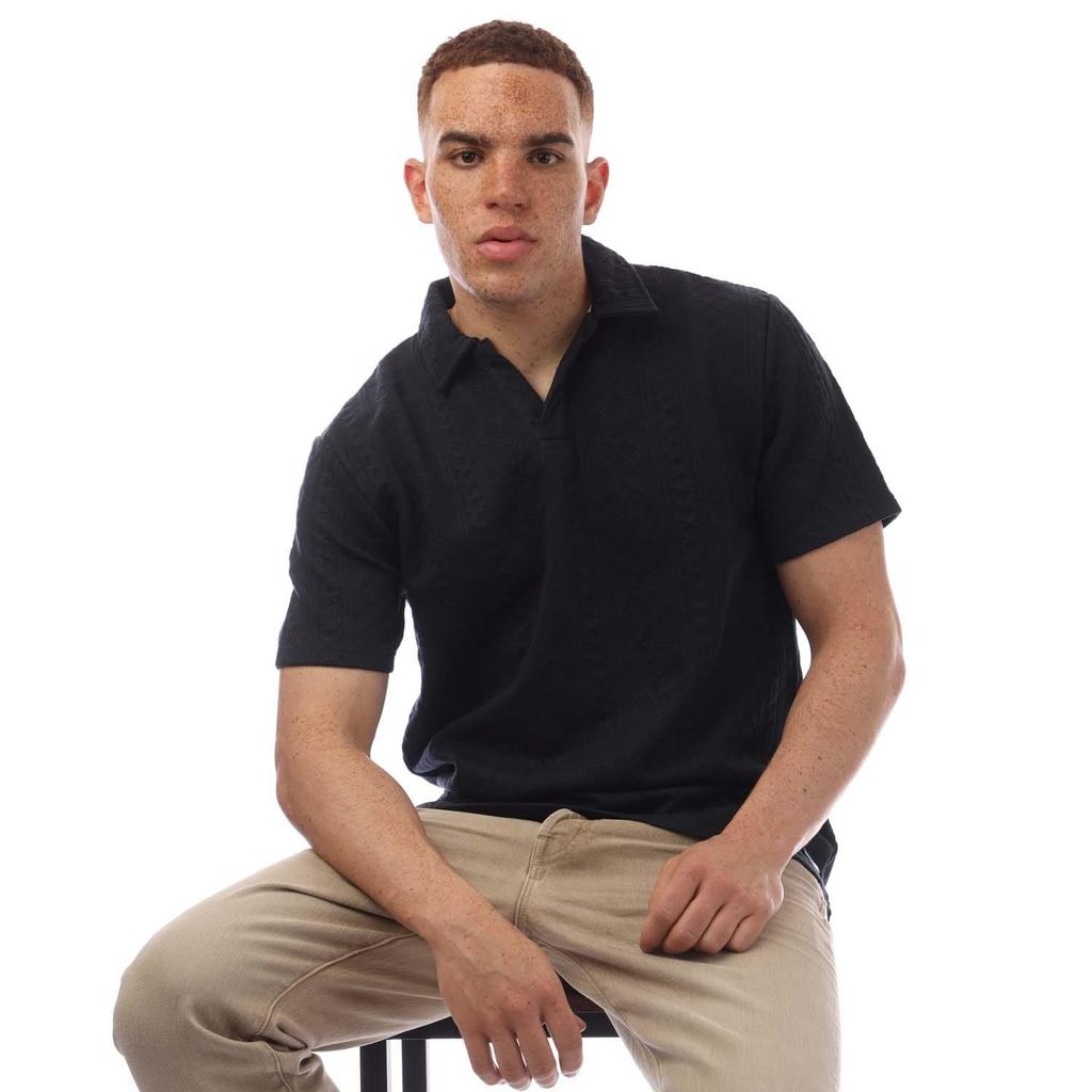 Luke 1977 Mens El Rama Knitted Polo Shirt