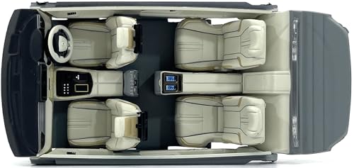 Kyosho Original 1/43 Scale Toyota Century (Rinpo) (Black/Silver) with Fromage Interior, Finished Model, KS03926BS