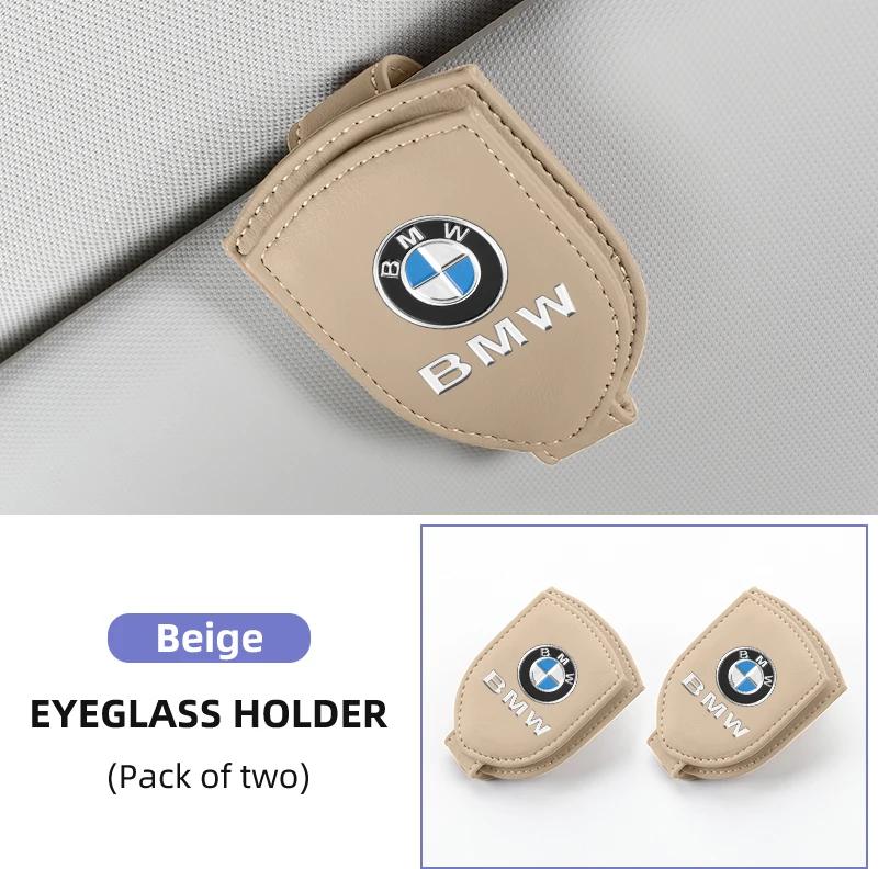 

2025 Hot Car Visor Glasses Clip 3D Metal Logo Sunglasses Holder Magnetic Glasses Case For BMW E46 E90 E60 F30 F10 E39 E36 F20 E8