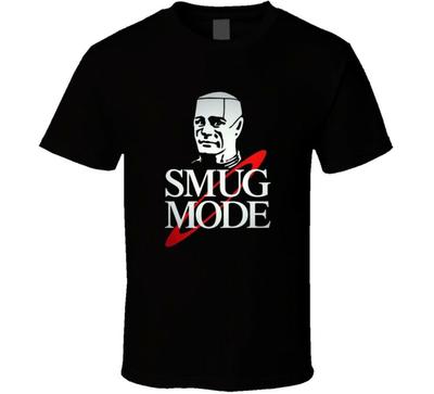 Roter Zwerg Schwarzes Unisex T-Shirt