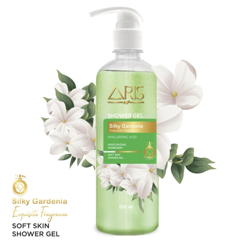 Shower Gel 500ml - Silky Gardenia