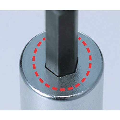 LOBTEX DS22SS Electric Dollar Socket, "Strok", Short Type, 0.9 Inches (22 Mm), Hex