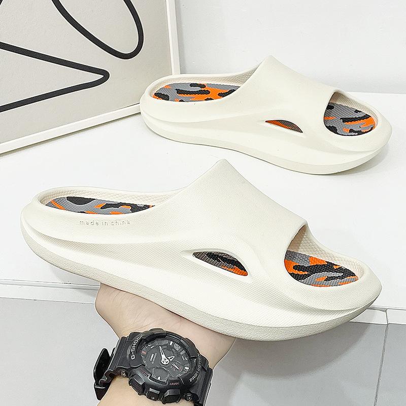 

EVA slippers men s summer 2025 new sports cool slippers thick-bottomed non-slip outer wear beach cool slippers ins men 44